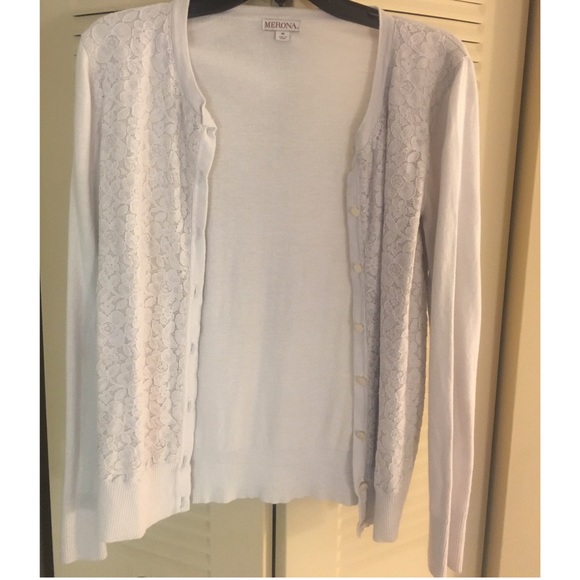 White lace sweater - Picture 2 of 7